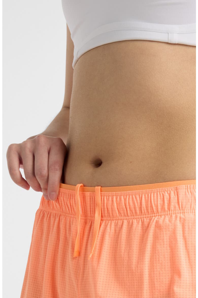 RC Ultra Light Split Hem Running Shorts, Alternate, color, ORANGE