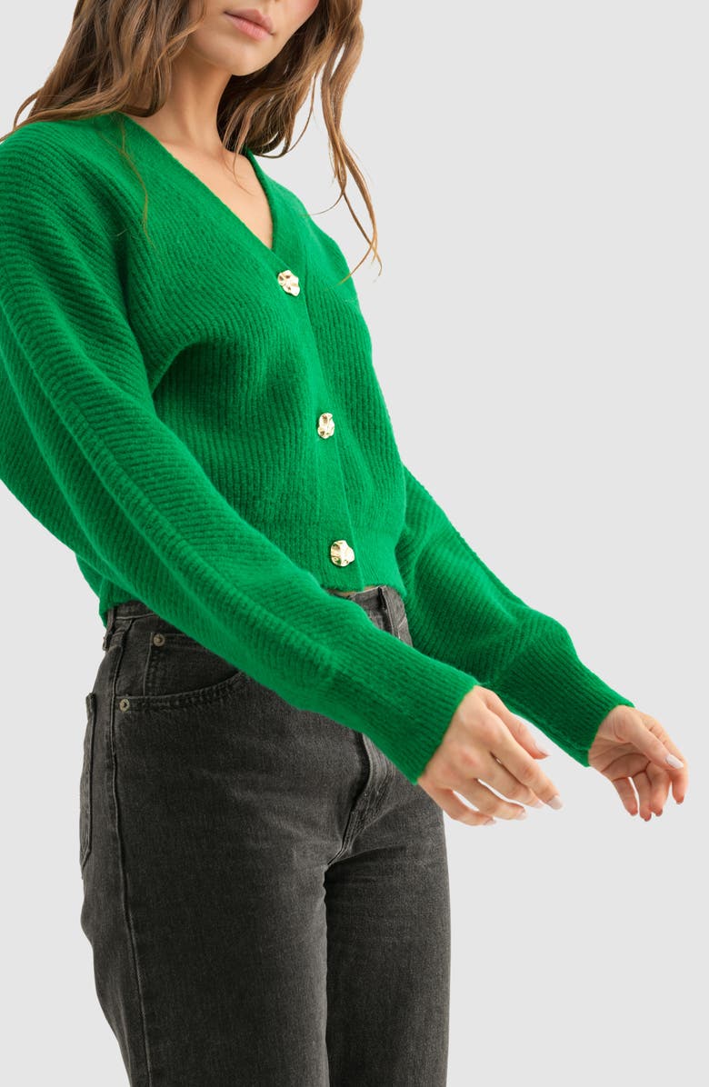 Lush Dolman Sleeve Crop Cardigan, Alternate, color,