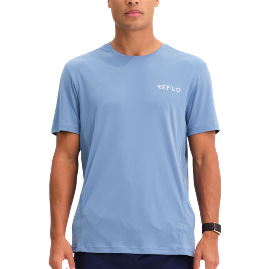 Reflo Hudson Recycled Active T-Shirt in Coronet Blue  product