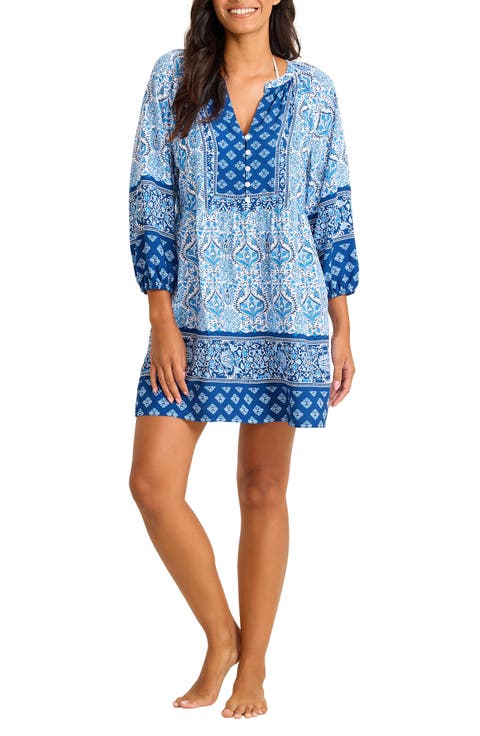 Noble Pineapple Cover-Up Dress