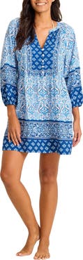 Tommy Bahama Noble Pineapple Cover-Up Dress