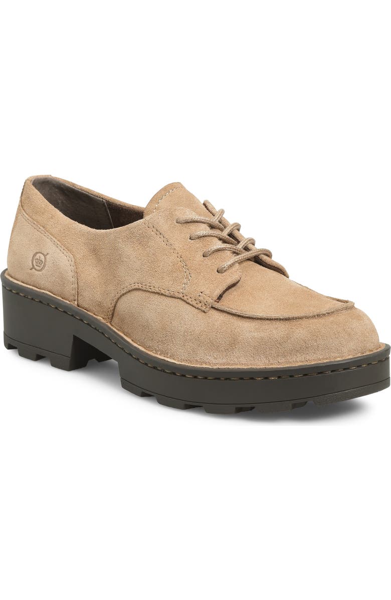 Børn Moc Toe Derby, Main, color, Taupe