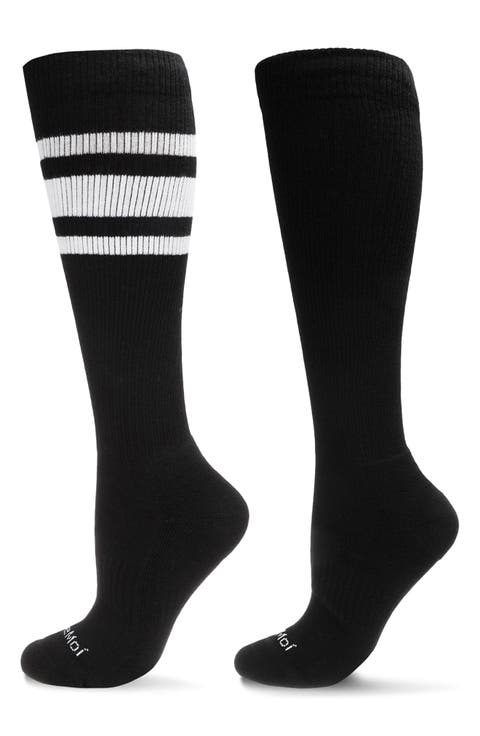 Assorted 2-Pack Knee High Compression Socks