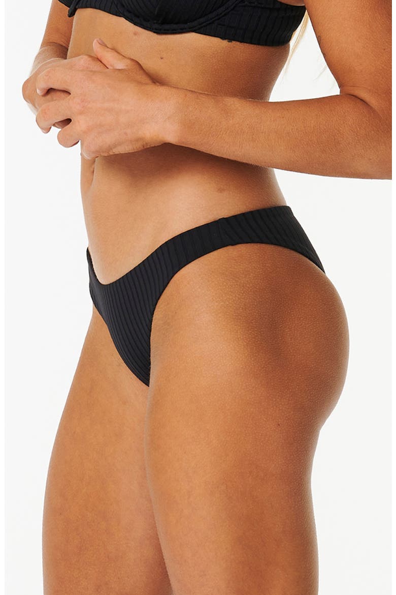 Premium Surf Hipster Bikini Bottoms, Alternate, color, BLACK