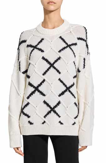 Theory Merino Wool Argyle Sweater