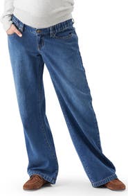 Ripe Maternity Billie Elastic Wide Leg Maternity Jeans
