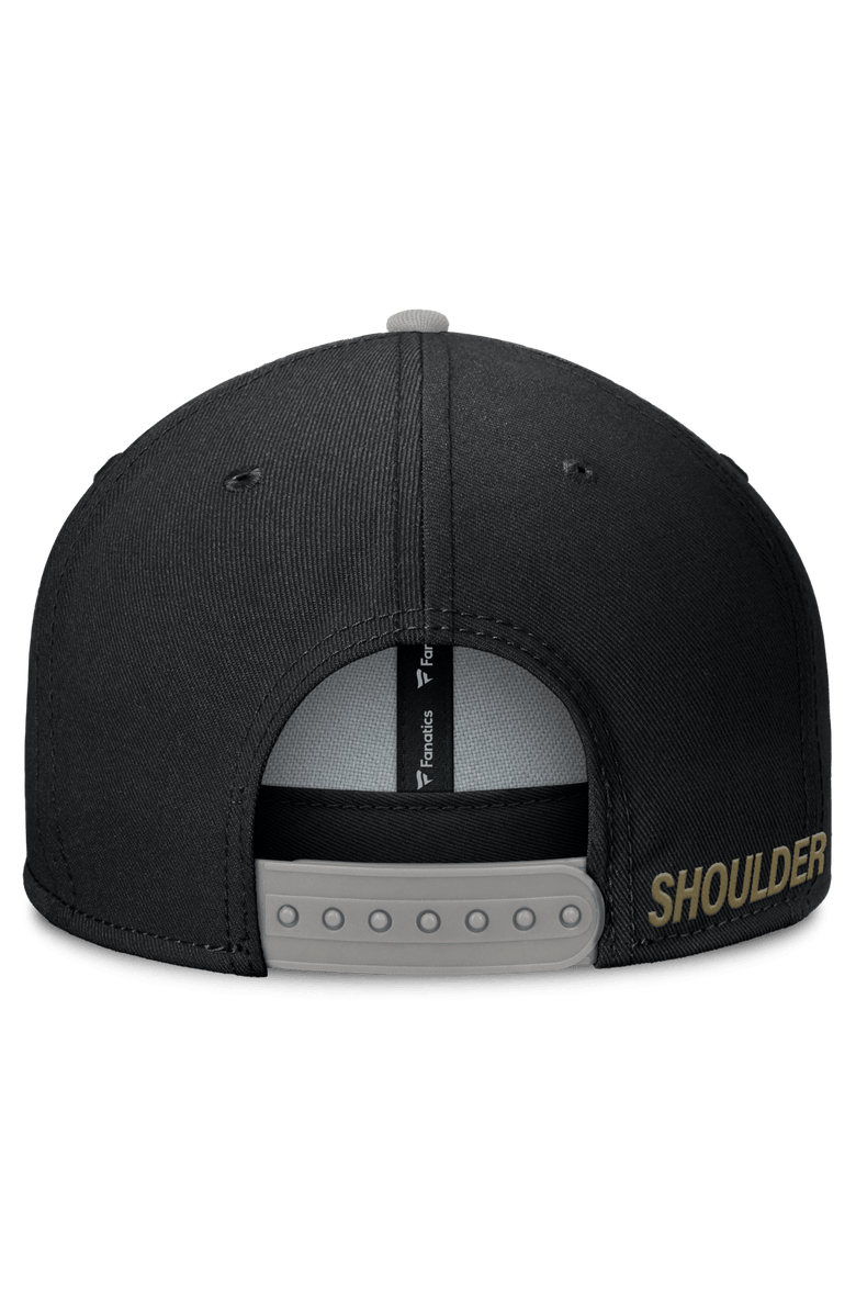 FANATICS Men's Fanatics Black LAFC Sitter Snapback Hat, Alternate, color, 