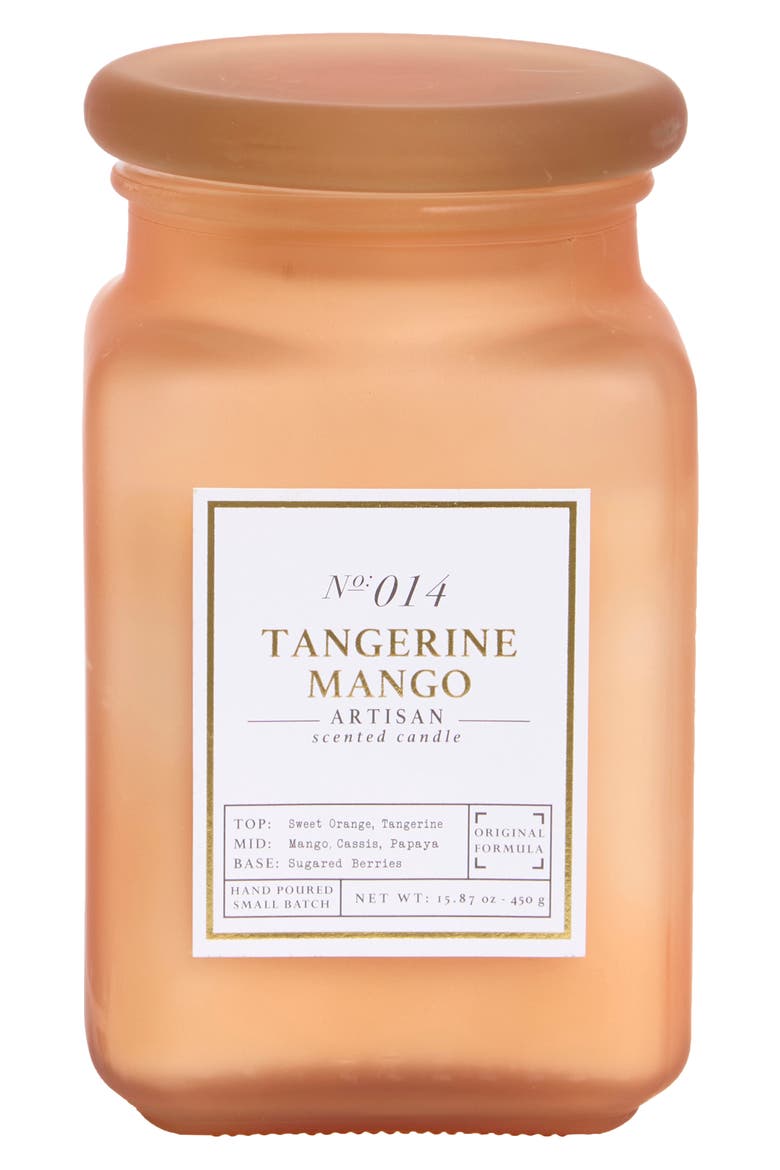 Tangerine Mango Artisan Candle, Main, color, TANGERINE N MANGO