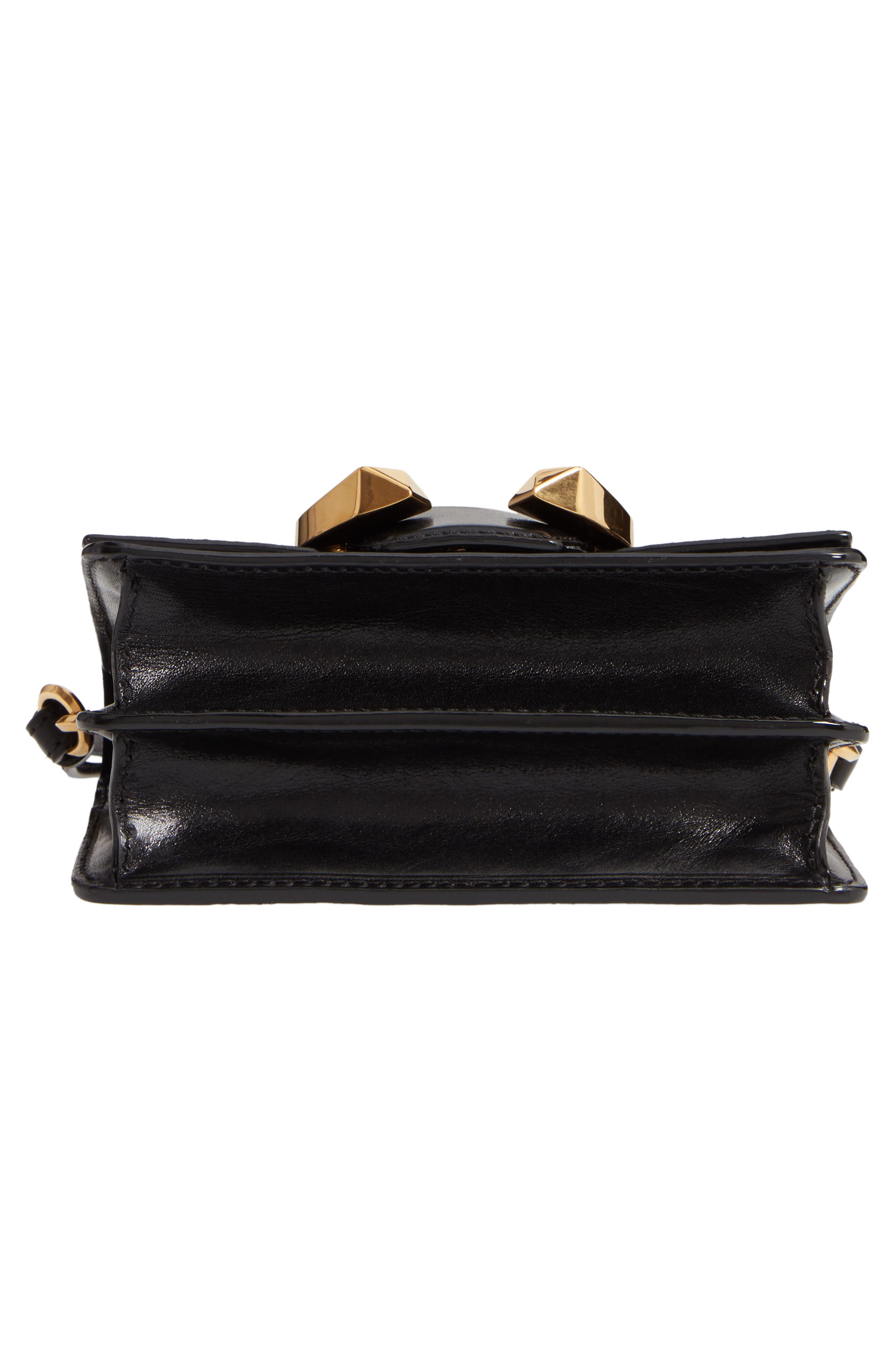 Jimmy Choo Madeline Goatskin Leather Shoulder Bag, Alternate, color, 