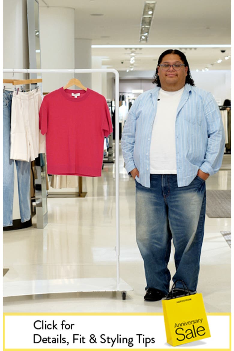 Short Sleeve Cashmere Sweater video
