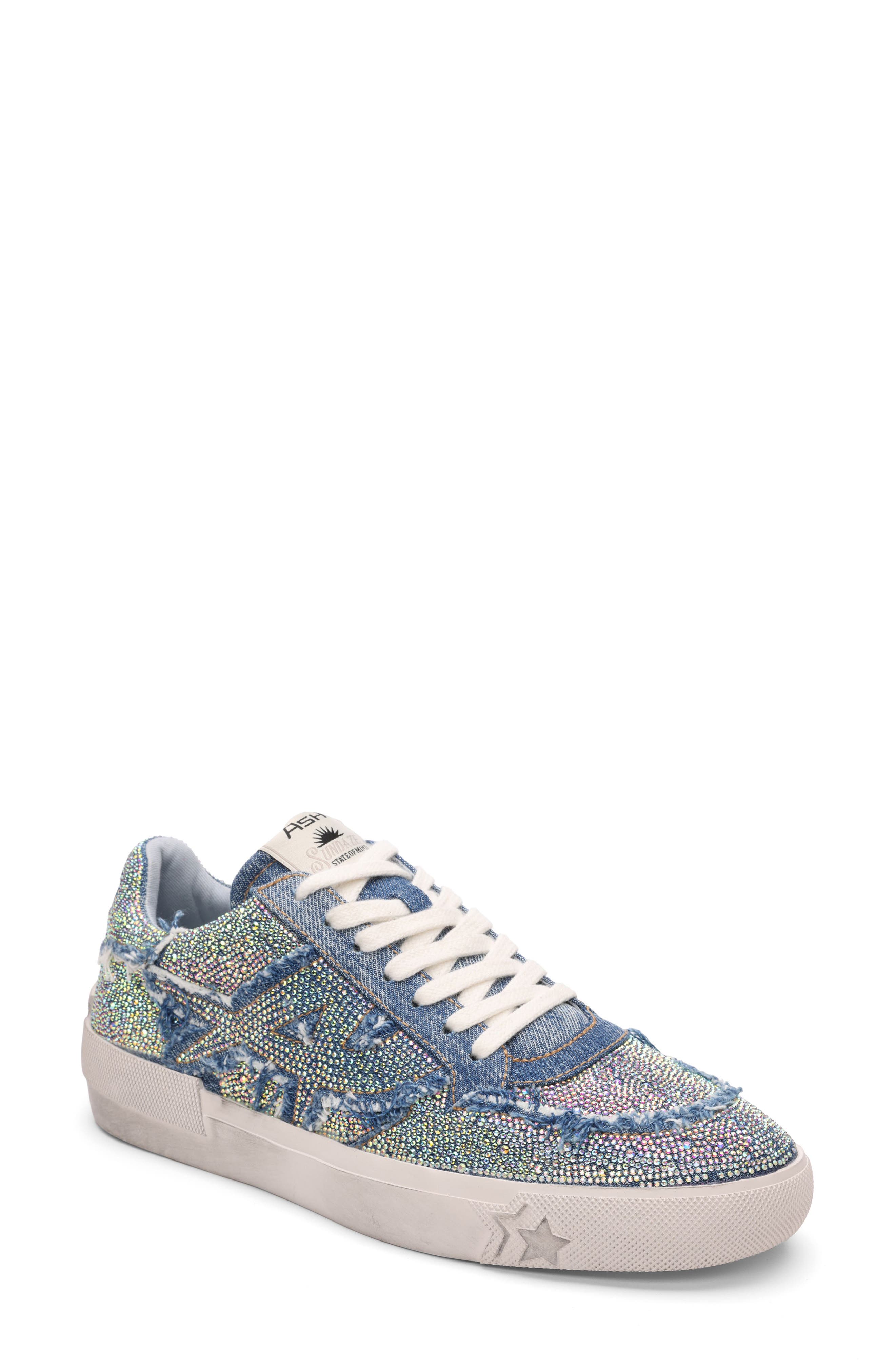 Ash Malibu Strass Sneaker, Main, color, 