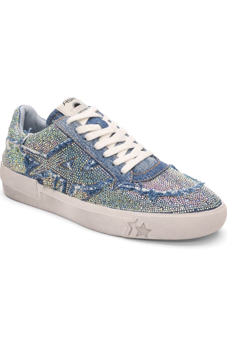 Ash Malibu Strass Sneaker, Main, color,