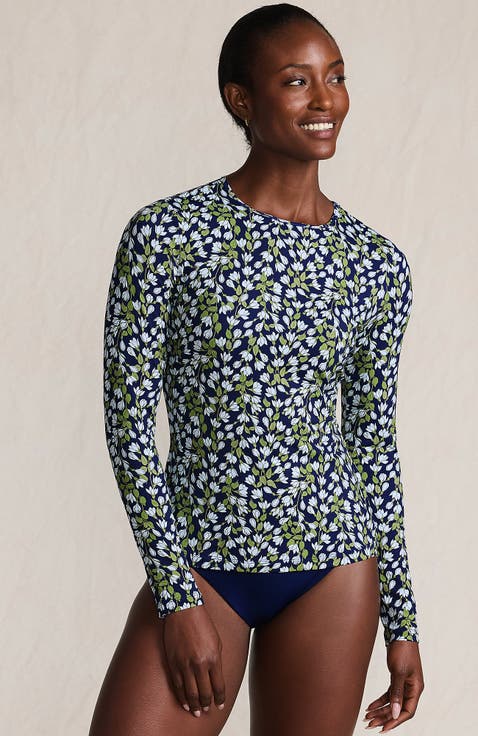 SunShade UPF 50 Long Sleeve Rash Guard Swim Tee