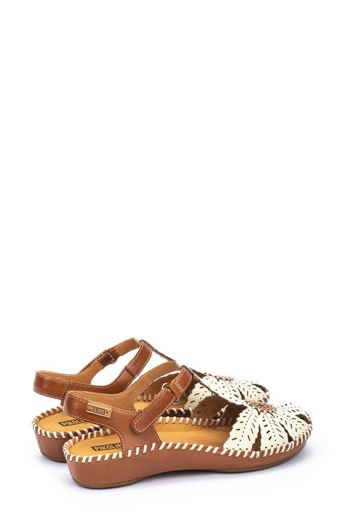 Pikolinos Vallarta T-strap Sandal In Nata