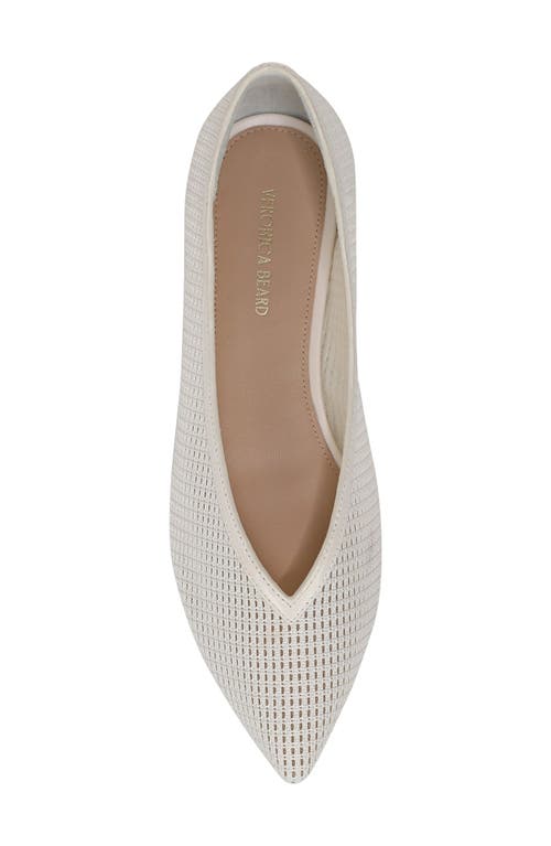 Veronica Beard Bancroft Pointed Toe Flat In Neutral