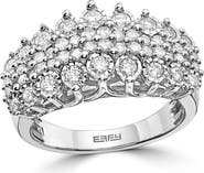 EFFY Sterling Silver Diamond Ring