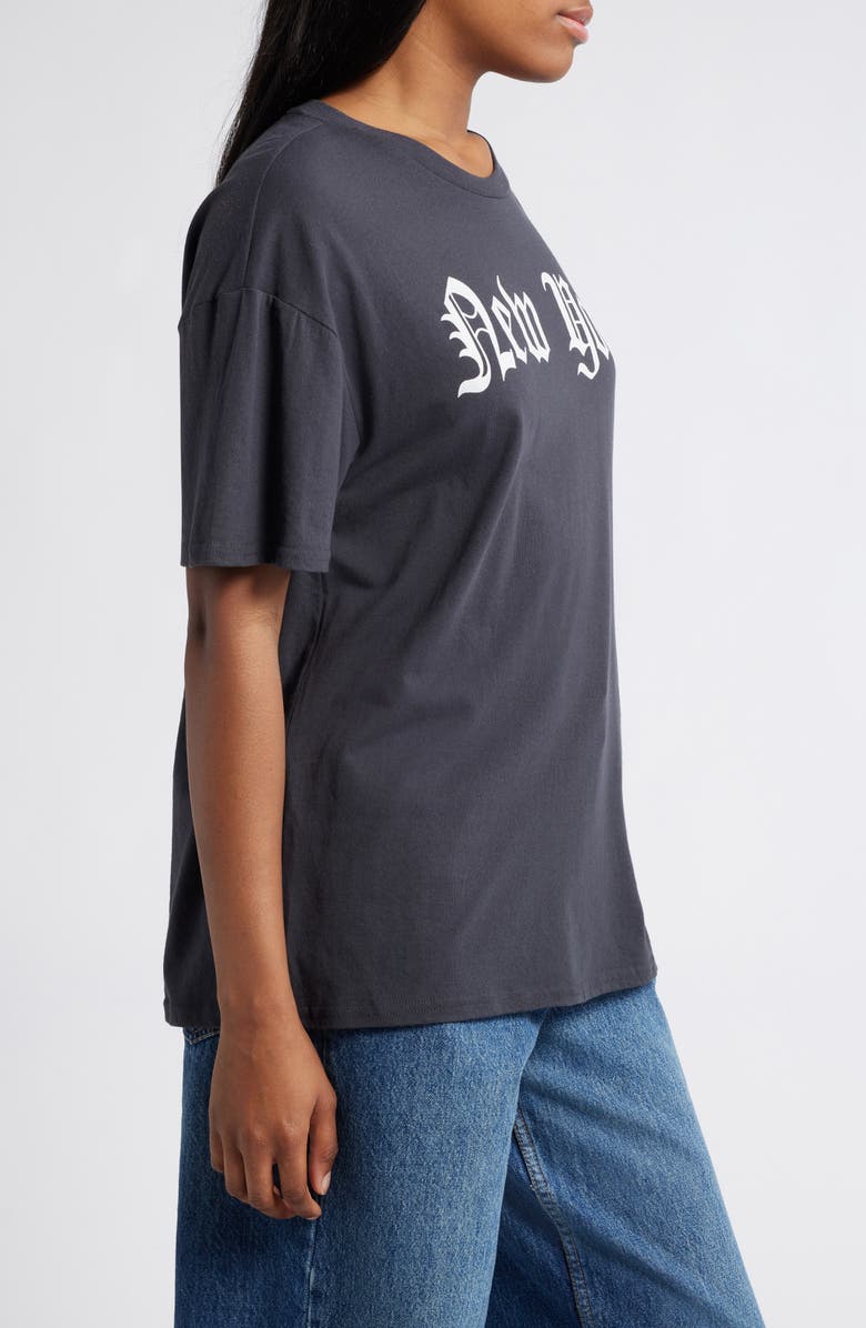 Vinyl Icons New York Graphic Boyfriend T-Shirt, Alternate, color, 