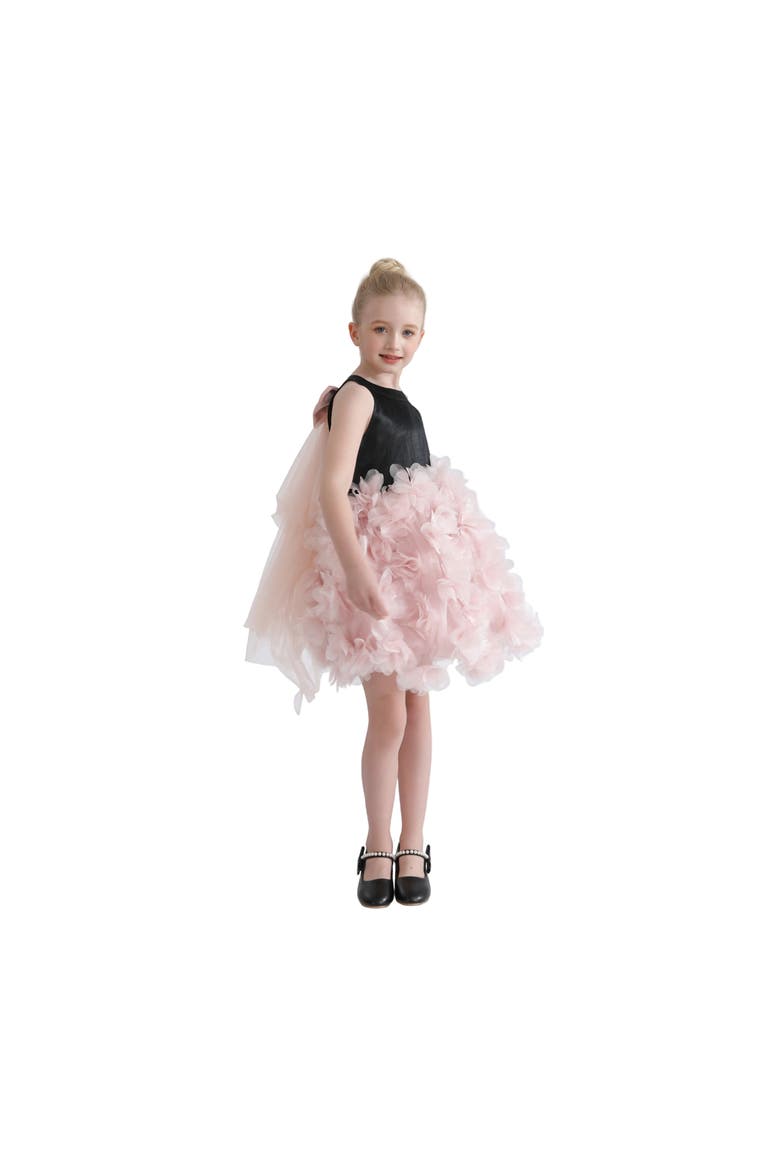 Valentina Tulle Bow Gown, Alternate, color, Pink