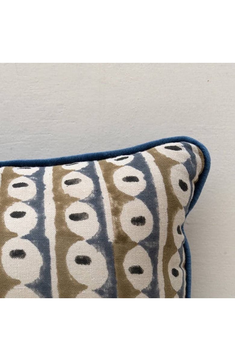 Mela Artisans Nazar Blockprint Pillow - Cover Only, Alternate, color, Multicolor