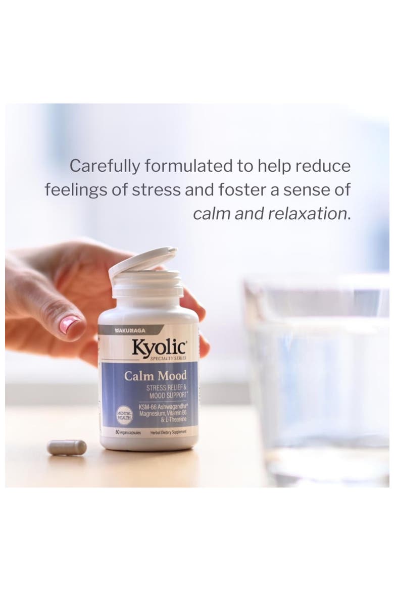 Specialty Series Calm Mood, Stress Relief & Mood Support, 120 Vegicaps, Alternate, color, None