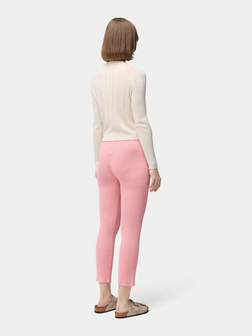 Gobi Mongolian Cashmere Hidden Button-front Cashmere Silk Cardigan In Whisper White