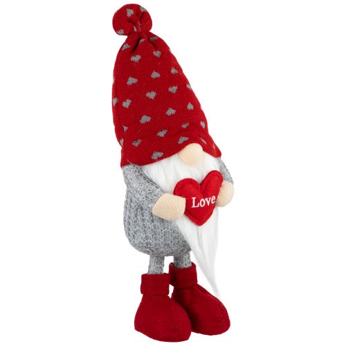 Northlight Plush "love" Valentine's Day Gnome In Red