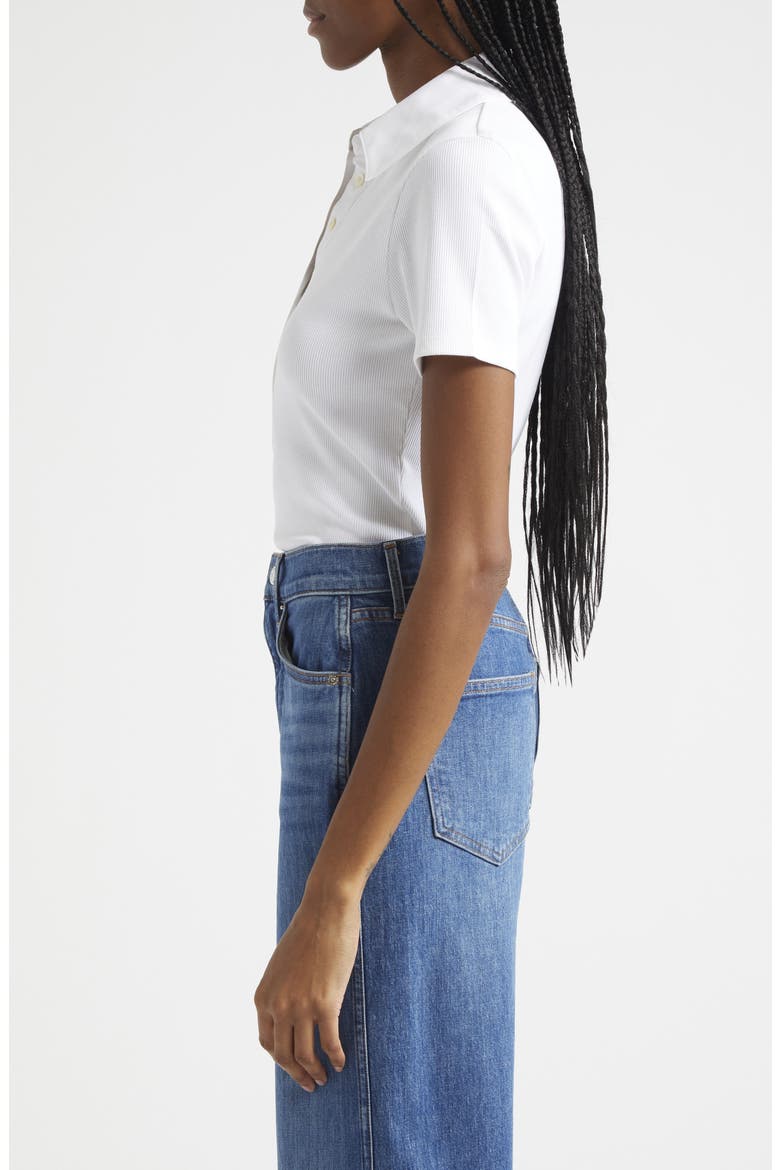 Kearney Stretch Cotton Polo, Alternate, color, WHITE