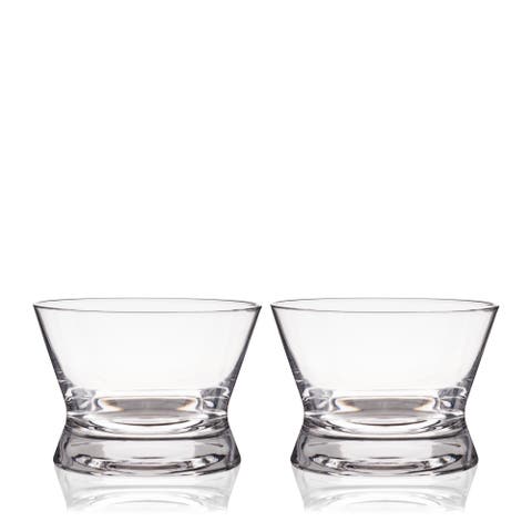 Raye Crystal Tequila Tasting Glasses Set of 2