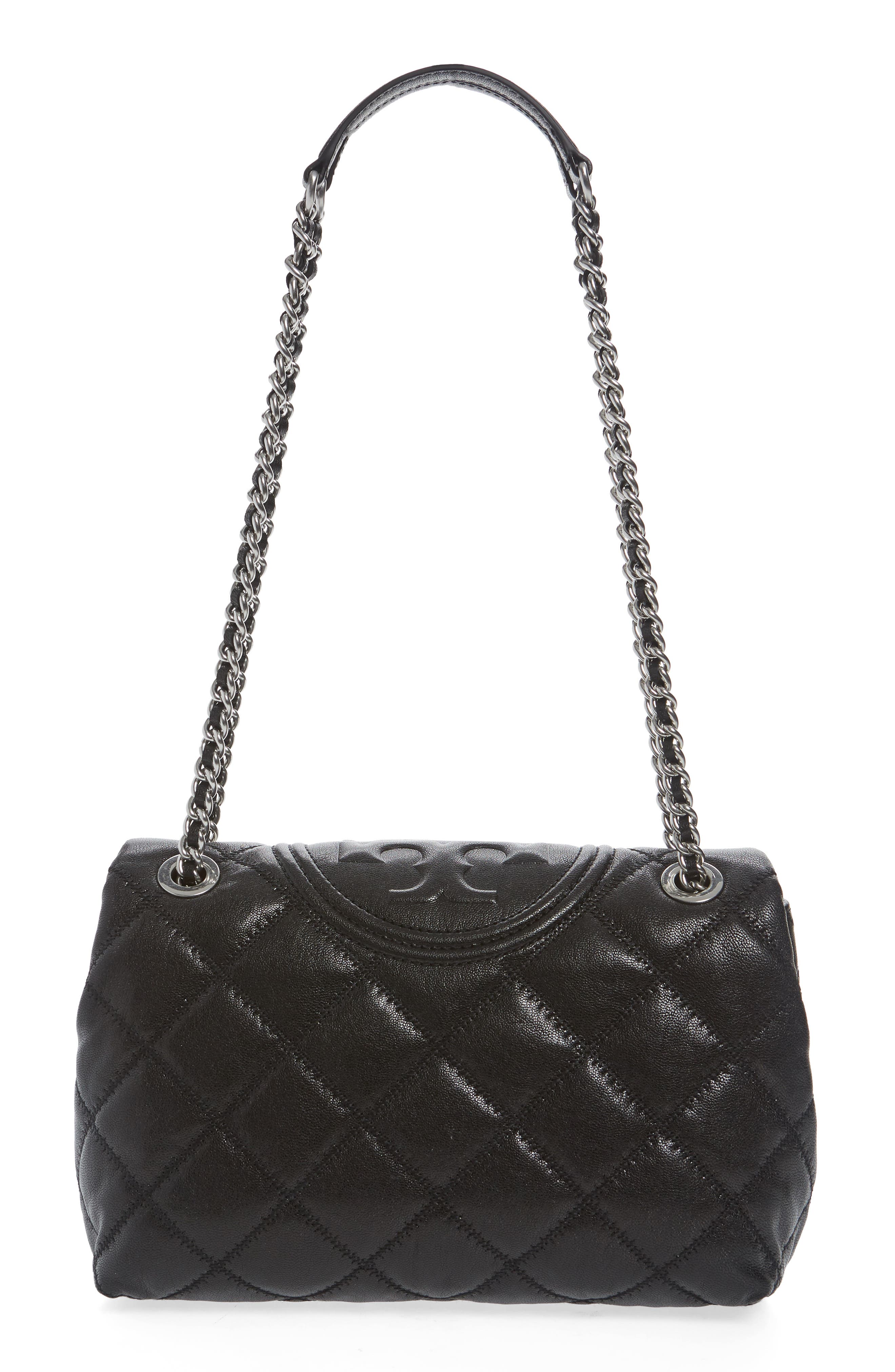 Tory Burch Fleming Distressed Convertible Shoulder Bag, Alternate, color, 