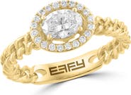 EFFY Lab-Grown Diamond Braided Ring
