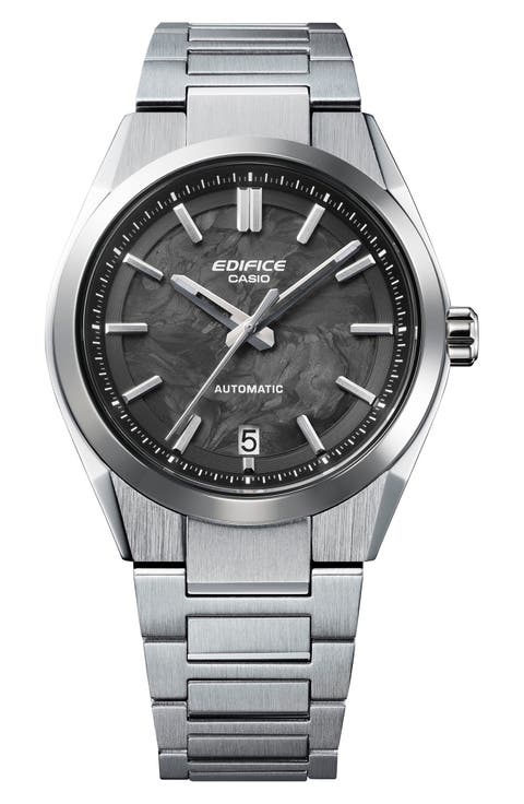 Edifice EFK-100D-1A Automatic Bracelet Watch, 43.5mm