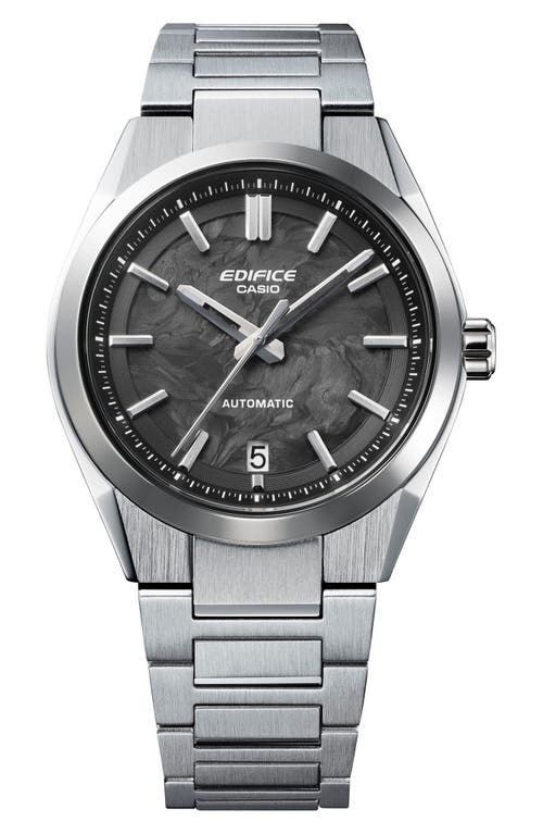 Casio Edifice Efk-100d-1a Automatic Bracelet Watch, 43.5mm In Silver