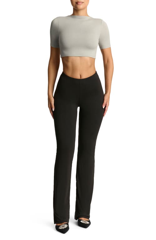 N By Naked Wardrobe X Bare Crop Top In Grey