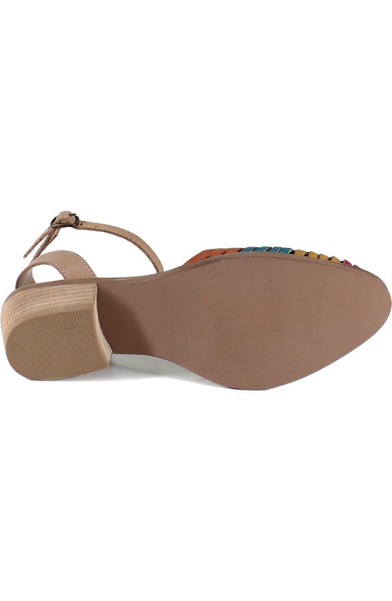 Diba True SHOOTIN STAR Leather Huarache Sandal, Alternate, color, Bright Multi