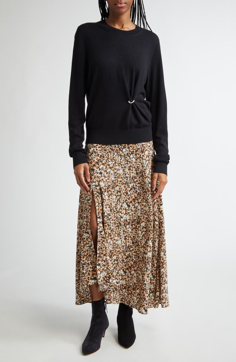 Isabel Marant Cosima Twisted Detail Sweater, Alternate, color,