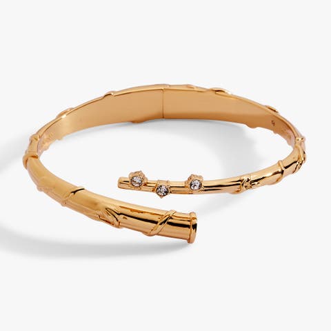 Harry Potter Hermione Wand Bypass Cuff Bracelet