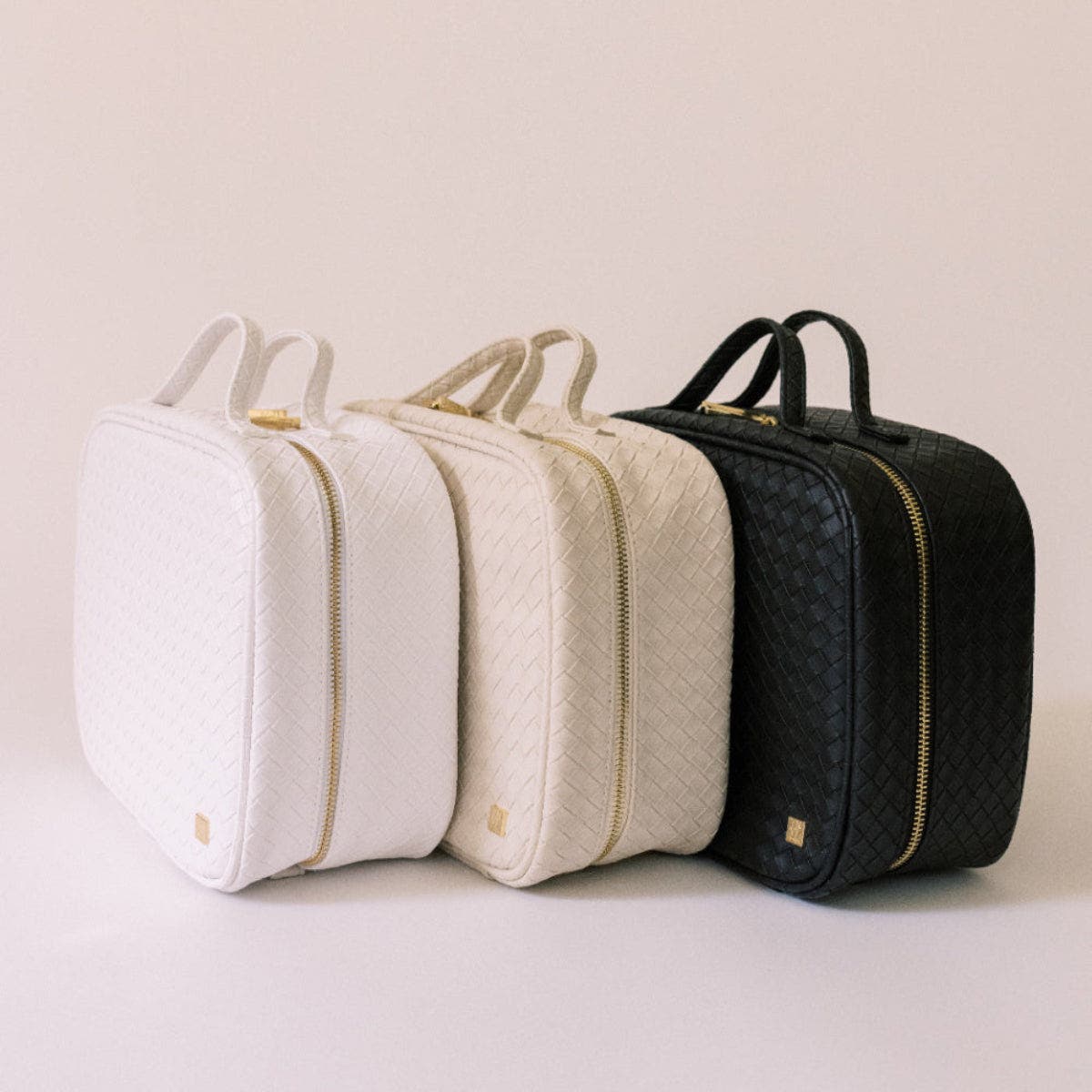 Woven Sand Makeup Bag, Alternate, color, Tan