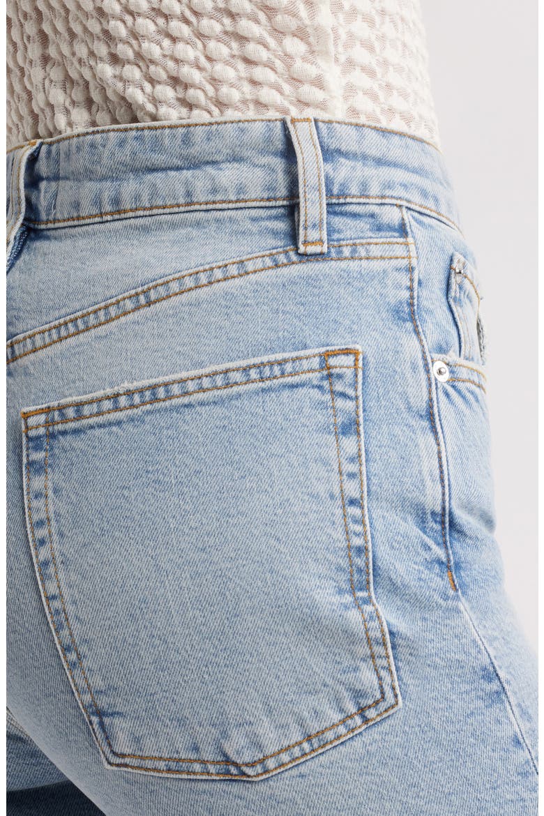 The Pixie Arrow High Waist Bootcut Jeans, Alternate, color, DOLLY