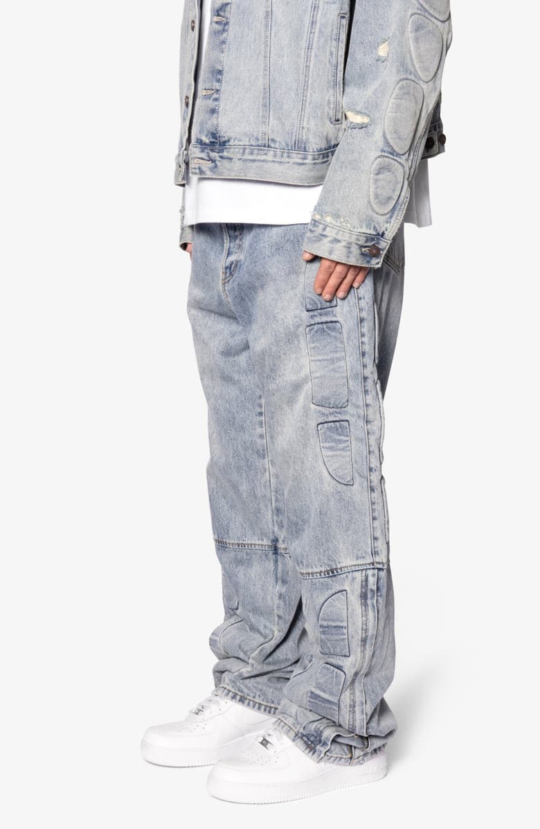 mnml Ultra Baggy Jeans, Alternate, color, Blue