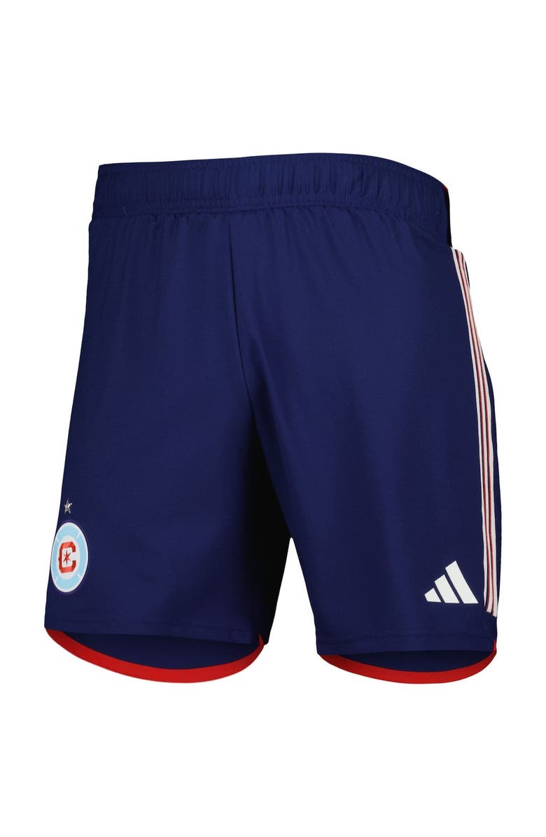 adidas Men's adidas Navy Chicago Fire 2023 Away AEROREADY Authentic Shorts, Alternate, color,