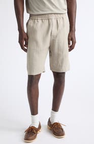 Sunspel Drawstring Linen Shorts