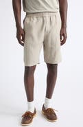 Sunspel Drawstring Linen Shorts