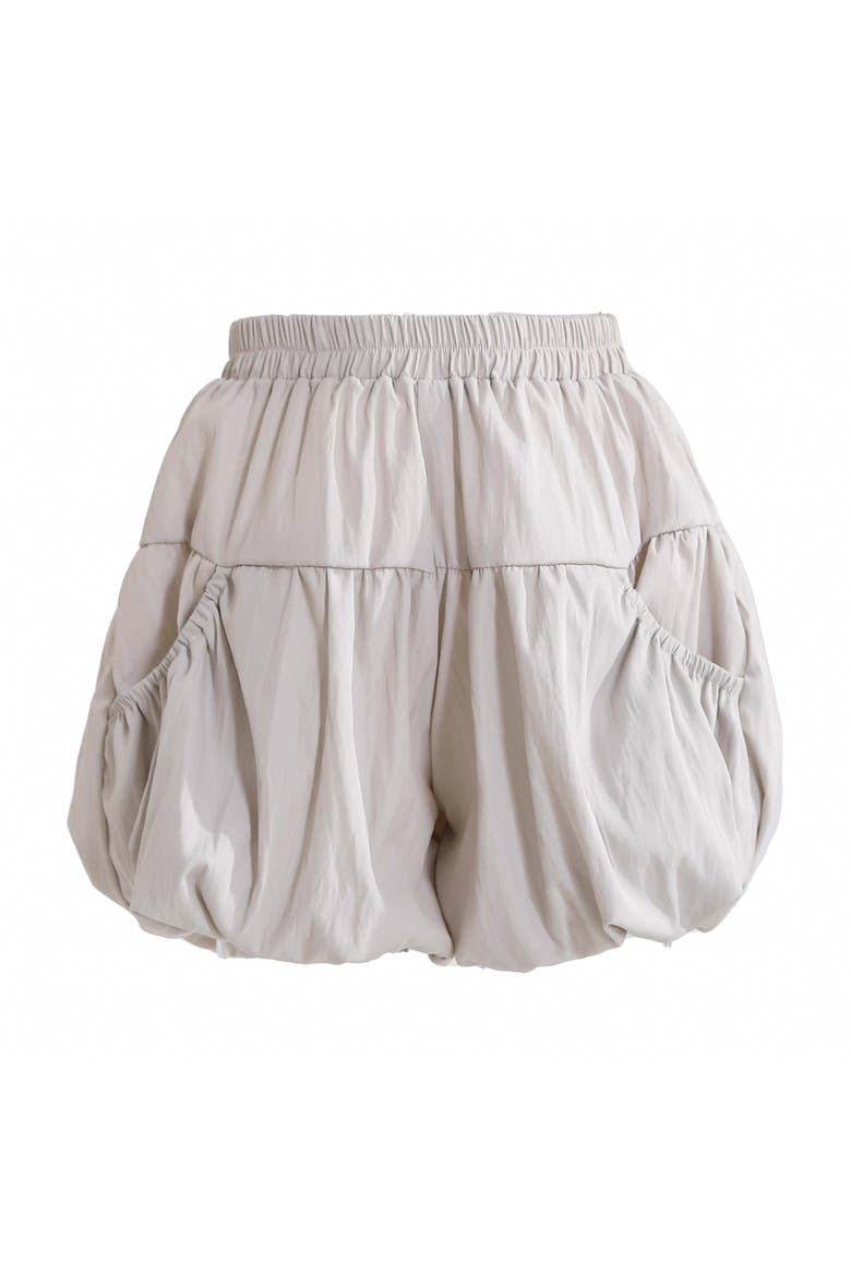 Lace Shorts Set, Alternate, color, Grey