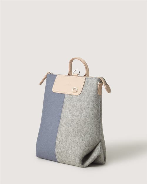 Graf & Lantz Graf Lantz Bedford Merino Wool Midi Backpack In Horizon/granite