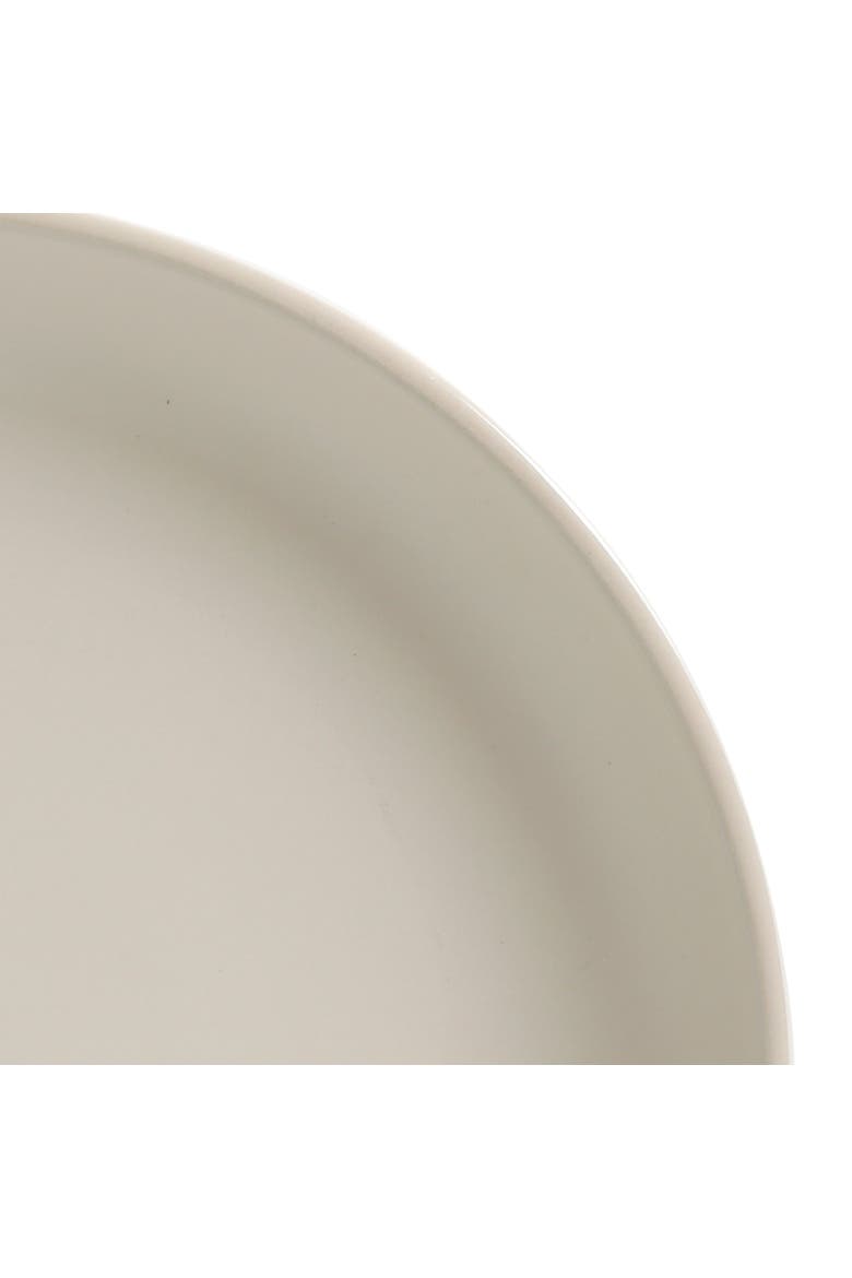 Rockaway 12-Piece Stoneware Dinnerware Set, Alternate, color, Cream