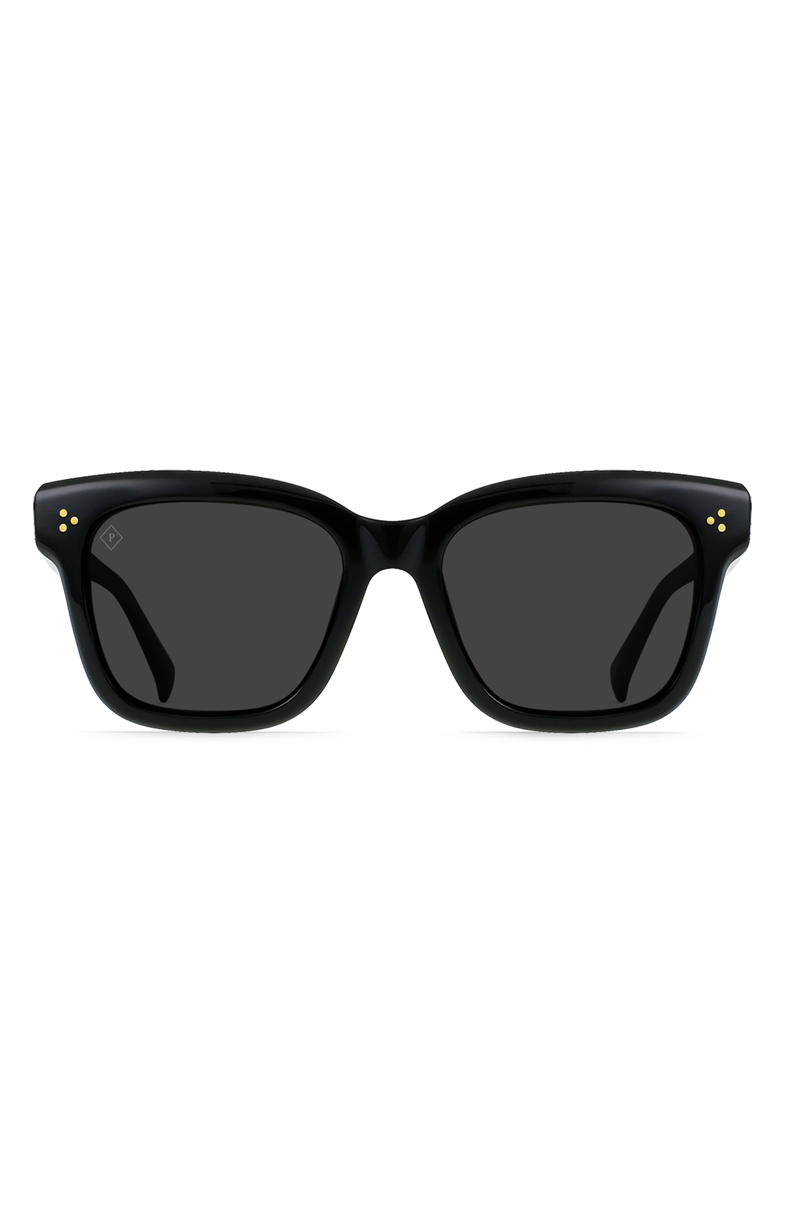 selected RECYCLED BLACK/ SMOKE POLAR