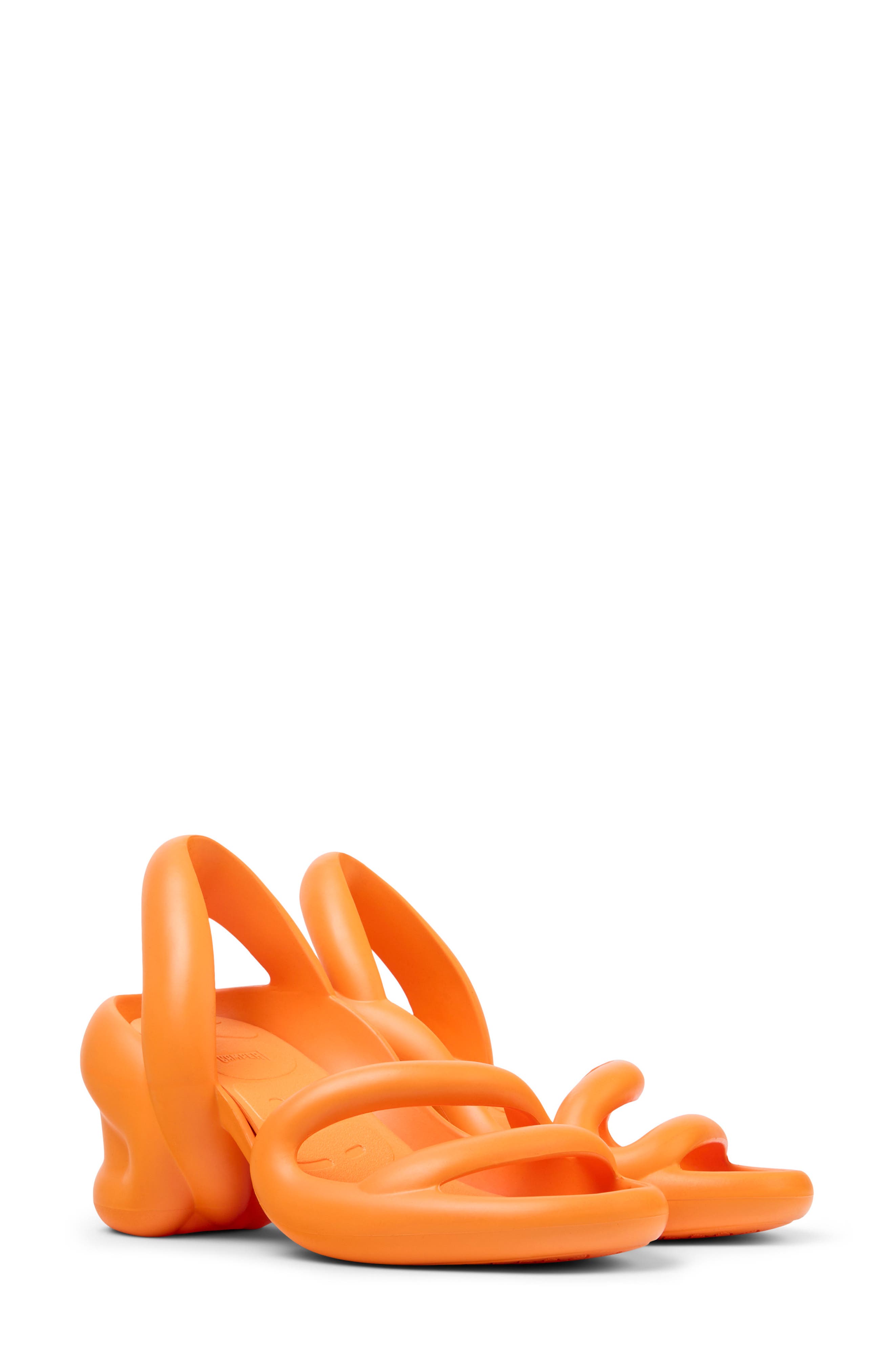 Camper Kobarah Slingback Sandal, Main, color, Bright Orange