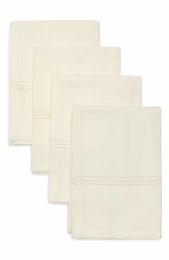 Set of 4 Handloom Linen Napkins