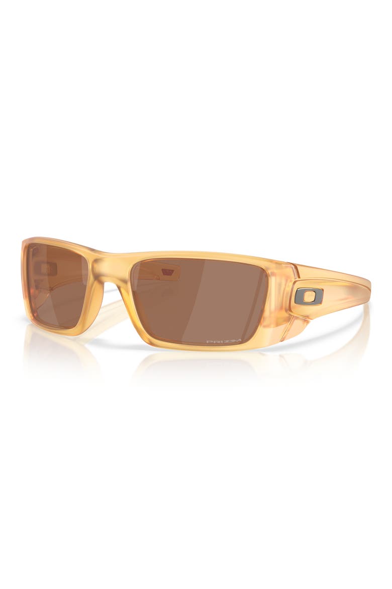 Fuel Cell 60mm Prizm™ Rectangular Wrap Sunglasses, Alternate, color, DARK GREY