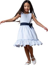 Hope & Henry Girls' Organic Cross Back Party Dress, Toddler
